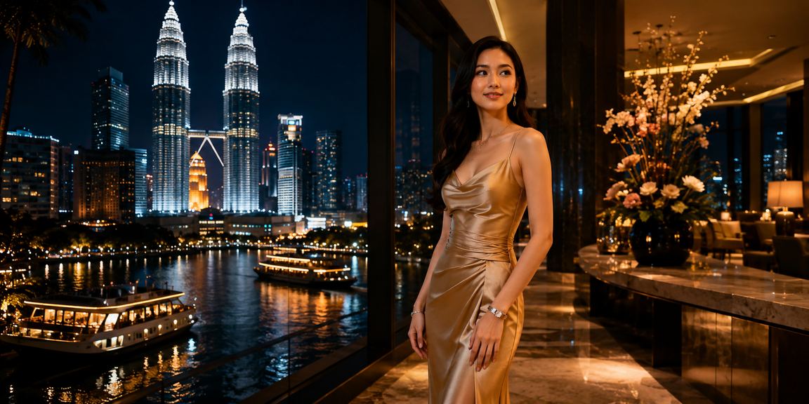 Kuala Lumpur casino and lottery entertainment in a lively nighttime setting at 1million
